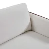 Sofá De 3 Lugares Em Tecido Creme - Vergamo