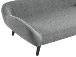 Sofá Para Animais Em Tecido E Pés Em Metal C.99 X L.61 Cm Cinza - Zolia