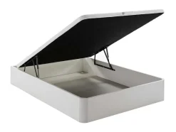 Sommier Com Arrumação Hestia Da Ysmee - Branco Mate - 160X200 Cm