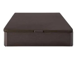 Sommier Com Arrumação Hestia Da Ysmee - Wenge Mate - 140X190 Cm