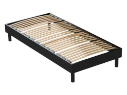 Sommier De Ripas 90 X 190 Cm Em Preto - Michigan Da Dreamea