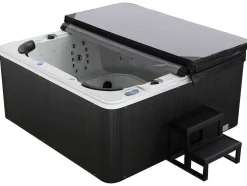 Spa De 6 Lugares Branco Com Acessórios 128 Jatos C220 X L220 X A97 Cm, Sistema Balboa, Gama Prestigio - Comino