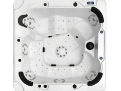 Spa De 6 Lugares Branco Com Acessórios 128 Jatos C220 X L220 X A97 Cm, Sistema Balboa, Gama Prestigio - Comino