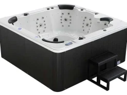 Spa De 6 Lugares Branco Com Acessórios 128 Jatos C220 X L220 X A97 Cm, Sistema Balboa, Gama Prestigio - Comino