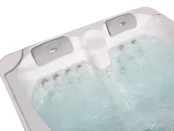 Spa De 3 Lugares Branco Perola Com Cobertura, 35 Jatos, C210 X L158 X A73 Cm, Sistema Balboa - Maupiti Iii