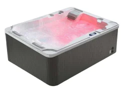 Spa De 3 Lugares Branco Perola Com Cobertura, 35 Jatos, C210 X L158 X A73 Cm, Sistema Balboa - Maupiti Iii
