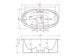 Spa De 2 Lugares Branco Perola Com Cobertura, 14 Jatos, C210 X L110 X A74 Cm, Sistema Balboa - Samoa Iv