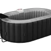 Spa Insuflável Oval B-Lucky 2 Péssoas - C190 X L120 X A65 Cm - 90 Saidas De Ar - Preto