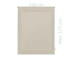Store Enrouleur Polyester Opaque Multicolore
