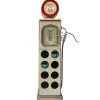 Suporte Para Garrafas Com Candeeiro Drive-In Branco - 8 Garrafas - A.112 Cm