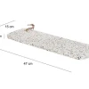 Tabua De Corte Em Terrazzo - L. 47 X P. 15 - Multicolorido - Joana