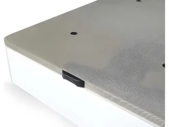 Tampa Estofada Dobravel Para Canape Madeira 3D 25 Branco 105X190Cm Atenas