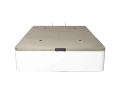 Tampa Estofada Dobravel Para Canape Madeira 3D 25 Branco 150X190Cm Atenas