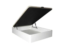Tampa Estofada Dobravel Para Canape Madeira 3D 25 Branco 150X190Cm Atenas