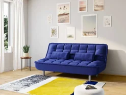 Tapete Camden - Poliester - 120 X 170 Cm - Mostarda, Azul-Marinho, Cinza