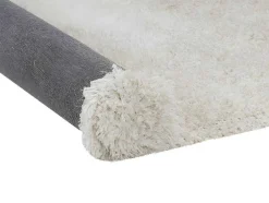Tapete Com Pelo Em Microfibra Harvey - Poliester - Branco - 160X230 Cm