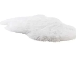 Tapete De Quarto Imitacao Pele De Carneiro Sheep - 90X65 Cm