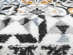 Tapete Efeito Azulejo De Cimento 160 X 230 Cm Multicolor - Ornico