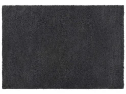 Tapete Felpudo De Pelos Compridos 160 X 230 Cm Antracite - Milinio