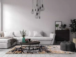 Tapete Geometrico 100% La Tufada A Mão De 160 X 230 Cm Multicolor - Irving
