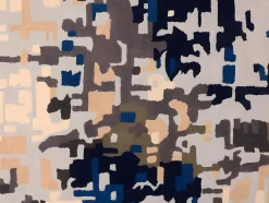 Tapete Geometrico 100% La Tufada A Mão De 160 X 230 Cm Multicolor - Irving