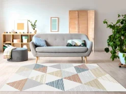 Tapete Geometrico 160X230 Cm Multicolor - Geomia