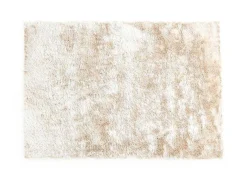 Tapete Shaggy De Pelos Compridos Ultramacio 200X290 Cm Bege - Dolce