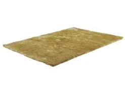 Tapete Shaggy Glitter - Dourado - 160*230 Cm