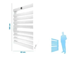 Toalheiro Eletrico De 500 W Com Ecra Led E Wifi