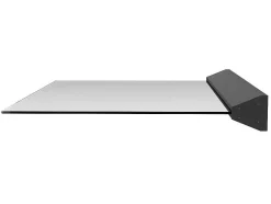 Toldo De Porta Em Aluminio 140X90 Cm Liso Com Leds - Luxama