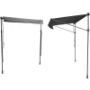 Toldo De Varanda Chene 2 1,2M - Tecido Antracite E Moldura Cinzenta