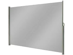 Toldo Lateral Opaco Extensivel Suela - Cinza Claro - C300 X A180 Cm