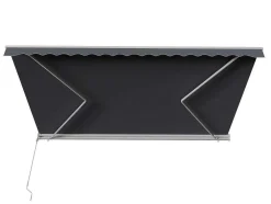 Toldo Retratil Motorizado Com Semicaixa 4 X 3 M Antracite - Cofana