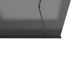 Toldo Retratil Motorizado Com Caixa Integral 4 X 3 M Antracite - Constela