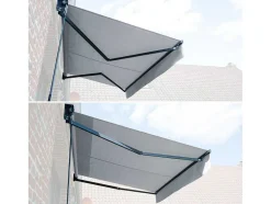 Toldo Saule 3,95 3M - Tecido Cinzento E Estrutura Cinzenta