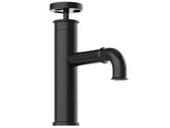 Torneira Misturadora Mecanica A19,6 Cm Preto Mate - Kapuas