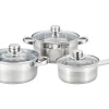 Trem De Cozinha 6 Pecas Festin - Inox - Cor Metalica