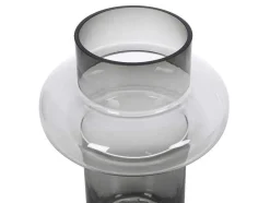 Vaso Em Vidro De Cor D. 20,5 X A. 30 Cm Vidro Cinzento Fumado - Valoit