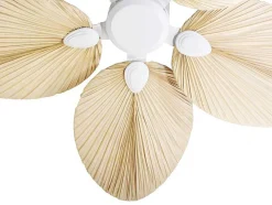 Ventilador De Tecto Ac Branco Com Laminas 132Cm Para 30M2