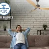 Ventilador De Tecto O166 Cm Com Hipersilencio Wifi Reversivel