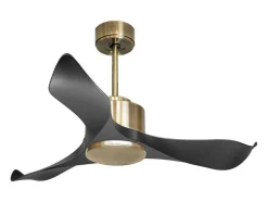 Ventilador De Tecto Reversivel Termostato Regulavel Termostato Wifi Motor Dc Tectos Inclinados Controlo Remoto Adaptador De Luz De Tres Tons 2/3 Laminas Memória Hipersilenciosa