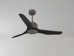 Ventilador De Tecto Reversivel Termostato Regulavel Termostato Wifi Motor Dc Tectos Inclinados Controlo Remoto Adaptador De Luz De Tres Tons 2/3 Laminas Memória Hipersilenciosa