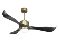Ventilador De Tecto Reversivel Termostato Regulavel Termostato Wifi Motor Dc Tectos Inclinados Controlo Remoto Adaptador De Luz De Tres Tons 2/3 Laminas Memória Hipersilenciosa