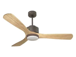 Ventilador De Tecto Reversivel Termostato Regulavel Termostato Wifi Motor Dc Tectos Inclinados Controlo Remoto Luz De Tres Tons Memória Hipersilenciosa