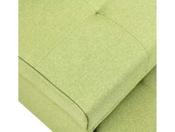 Wehome - Poltrona Pufe Cama Solteiro Cookie Green